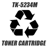 TK5234 Tech Remanufactured Kyocera TK5234M Magenta Laser Toner Cartridge, TK-5234M